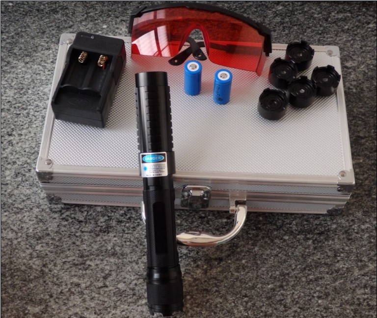 Industrial Laser Gun - NEW Laser Light Pointers 450nm blue