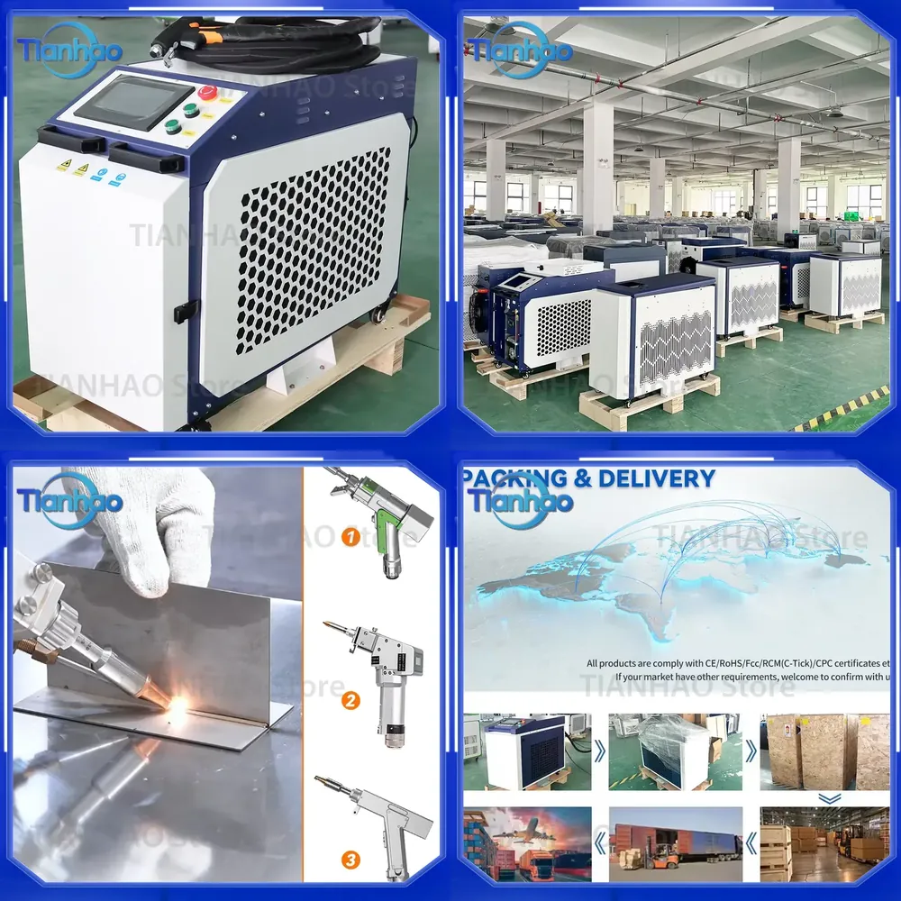 Industrial Use Of Laser - 4in1 Laser Welding Machine 3 in