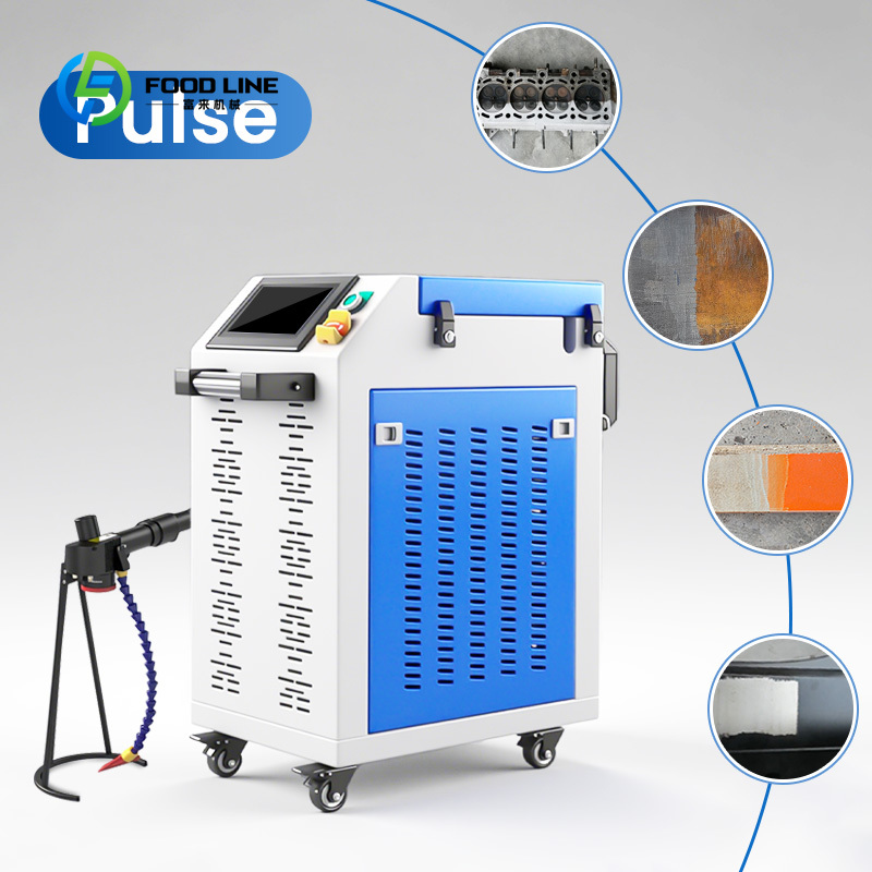 Industrial Laser For Cleaning - Customized Laser Cleaning Machine 100W Oil