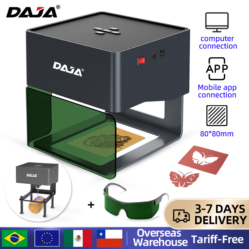 Industrial Laser Machines - DAJA DJ6 Mini Portable Laser Engraver