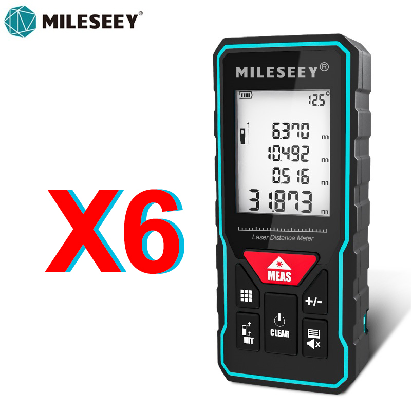 MILESEEY Laser Rangefinder X5  - Industrial Laser Tape Measure recension och pris