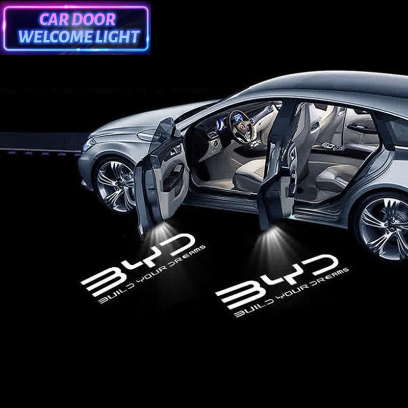 2PC For BYD Wireless Led Car D - Industrial Laser Projection recension och pris