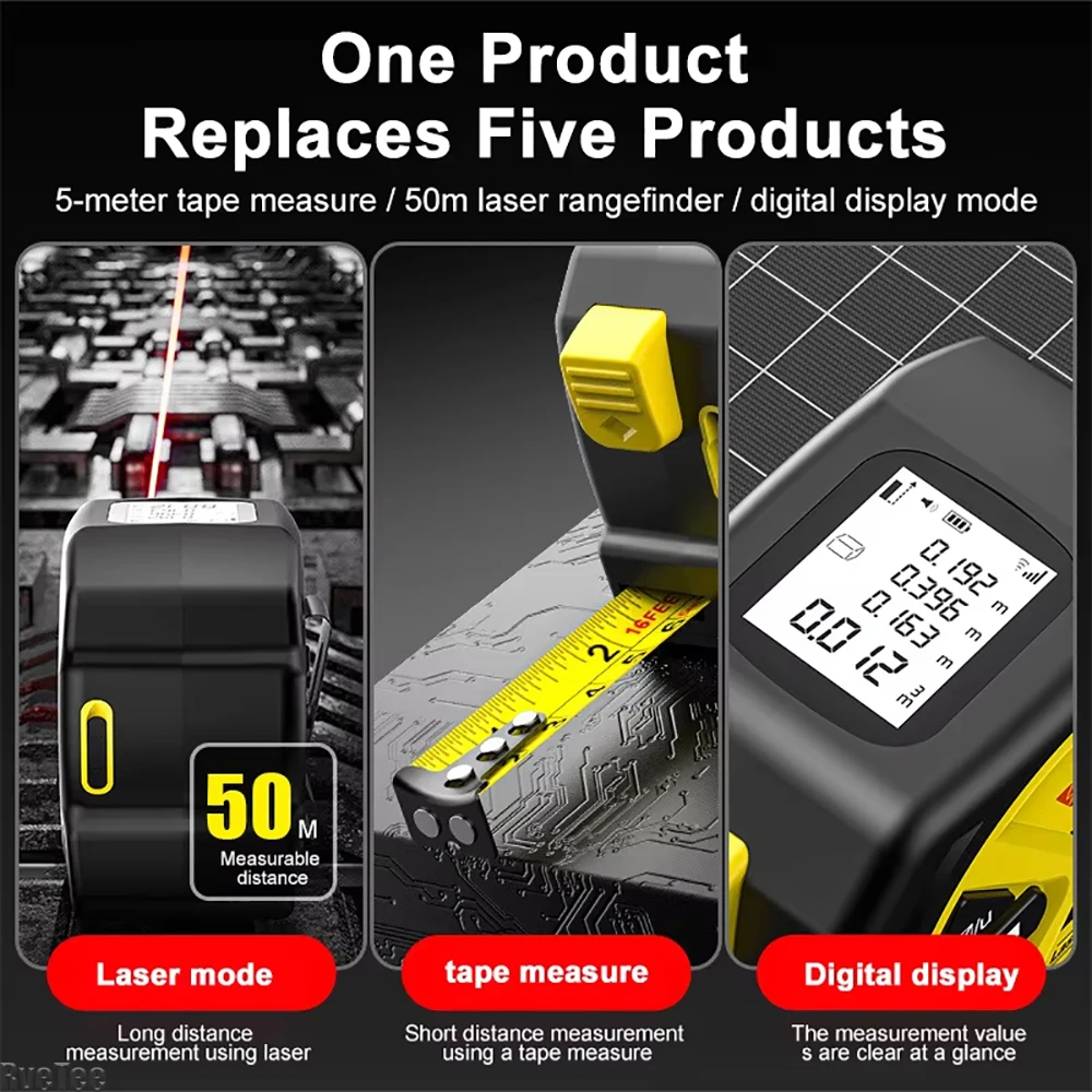 USB Charging Laser 5M Tape Mea - Industrial Laser Tape Measure recension och pris