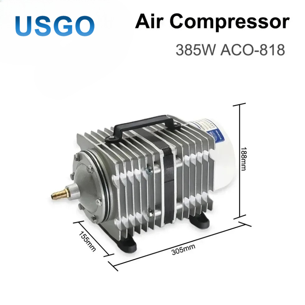 USGO ACO-818 385W Electromagne - Air Assist Pump Laser recension och pris