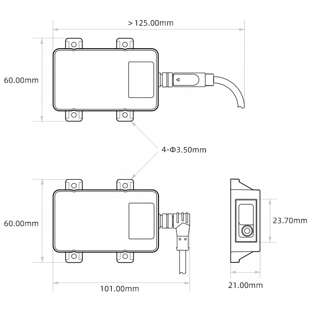 40M Laser Tape Measure Sensor  - Industrial Use Of Laser recension och pris