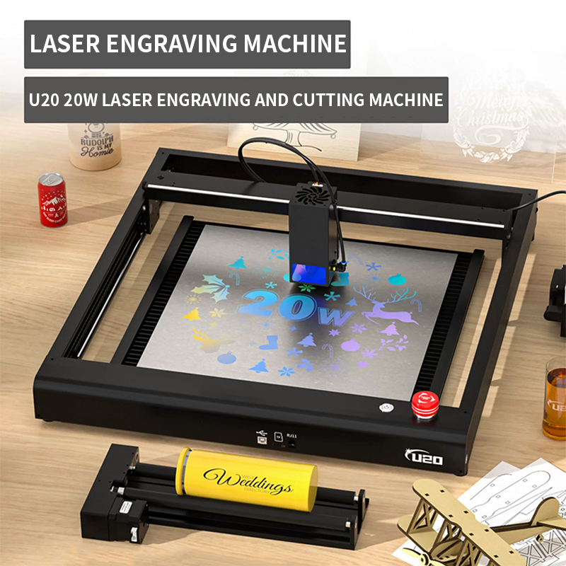 20W Laser Engraver U20 Laser E - Air Assist Pump Laser recension och pris