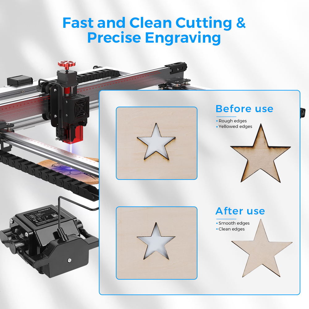 TwoTrees Laser Engraver Air Co - Air Assist Pump Laser recension och pris