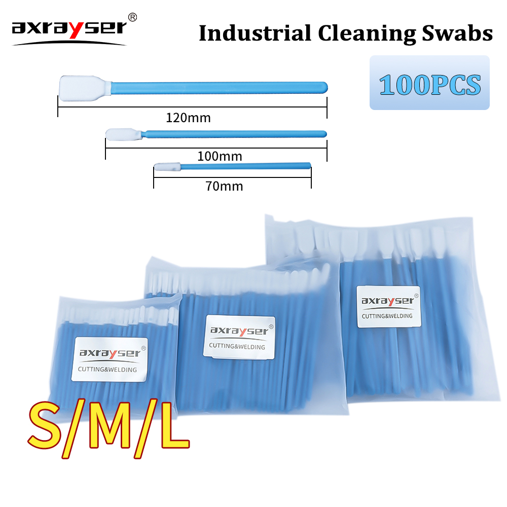 100PCS Cotton Swab Industrial  - Industrial Laser For Cleaning recension och pris