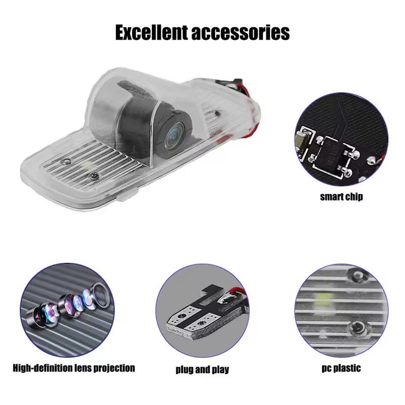 Car Door Ghost Light LED Emble - Industrial Laser Projection recension och pris