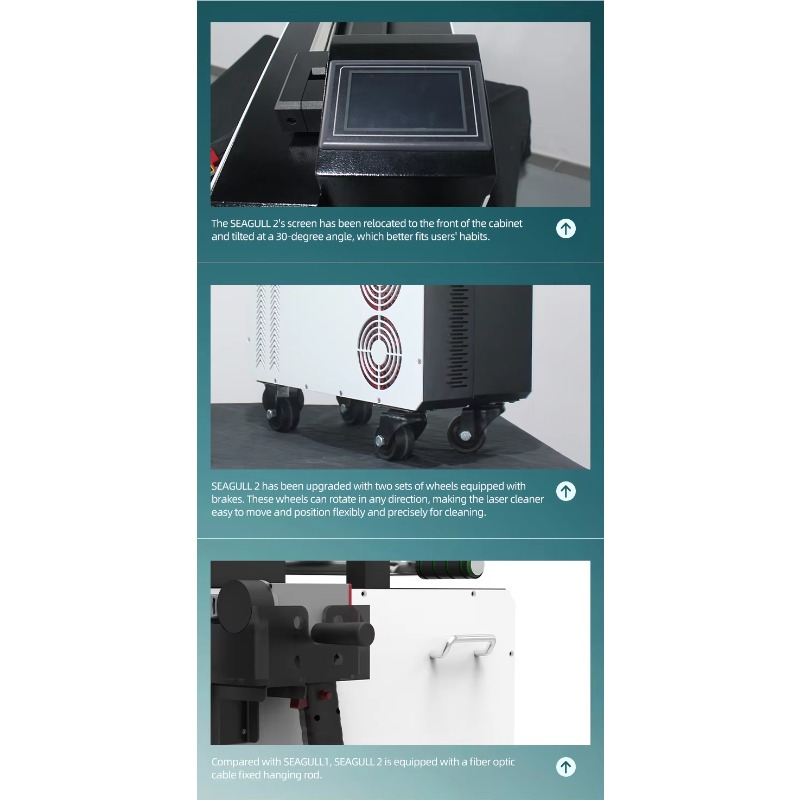 Portable Pulse Fiber 300W Lase - Industrial Laser For Cleaning recension och pris