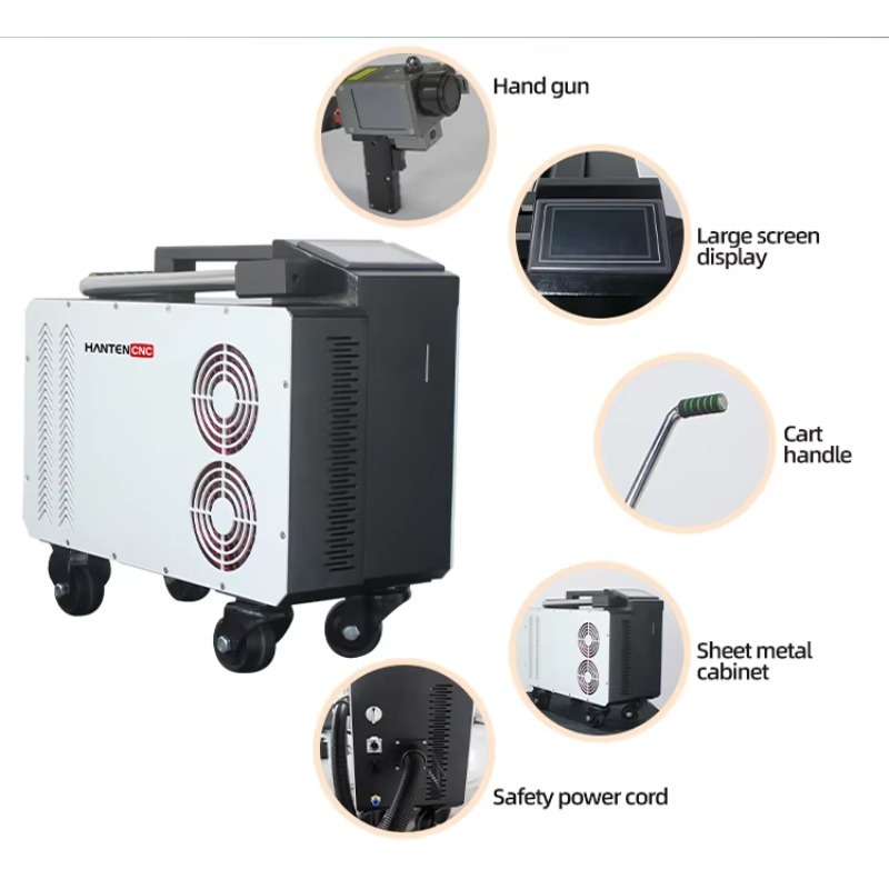 Portable Pulse Fiber 300W Lase - Industrial Laser For Cleaning recension och pris