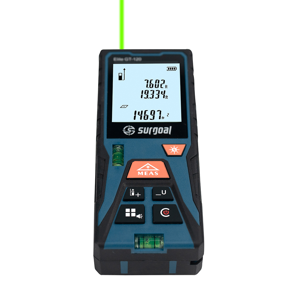 120m Green Laser Distance Mete - Industrial Laser Tape Measure recension och pris