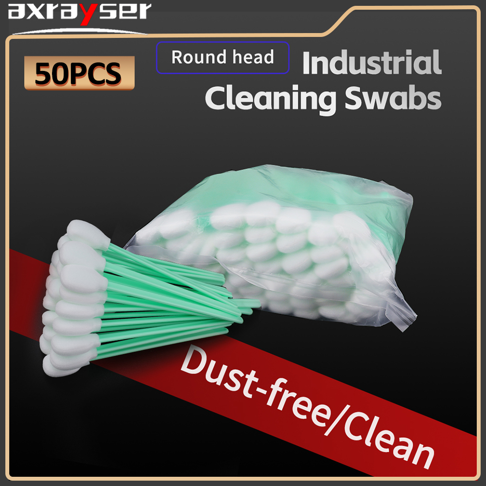 50PCS Cotton Swab Industrial C - Industrial Laser For Cleaning recension och pris