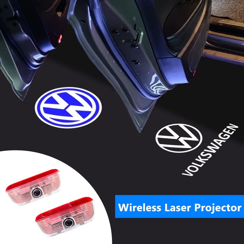 2PCS Car Door Emblem LED Light - Industrial Laser Projection recension och pris