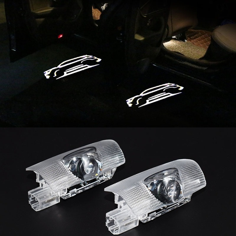 2Pcs Car LED Door Welcome Warn - Industrial Laser Projection recension och pris