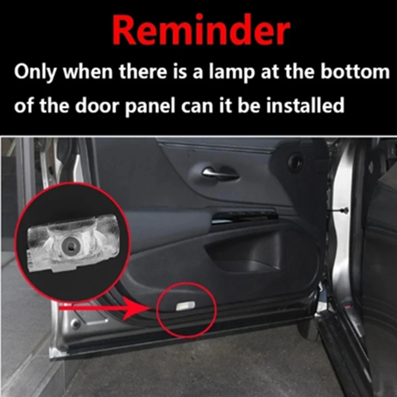 2Pcs Car LED Door Welcome Warn - Industrial Laser Projection recension och pris