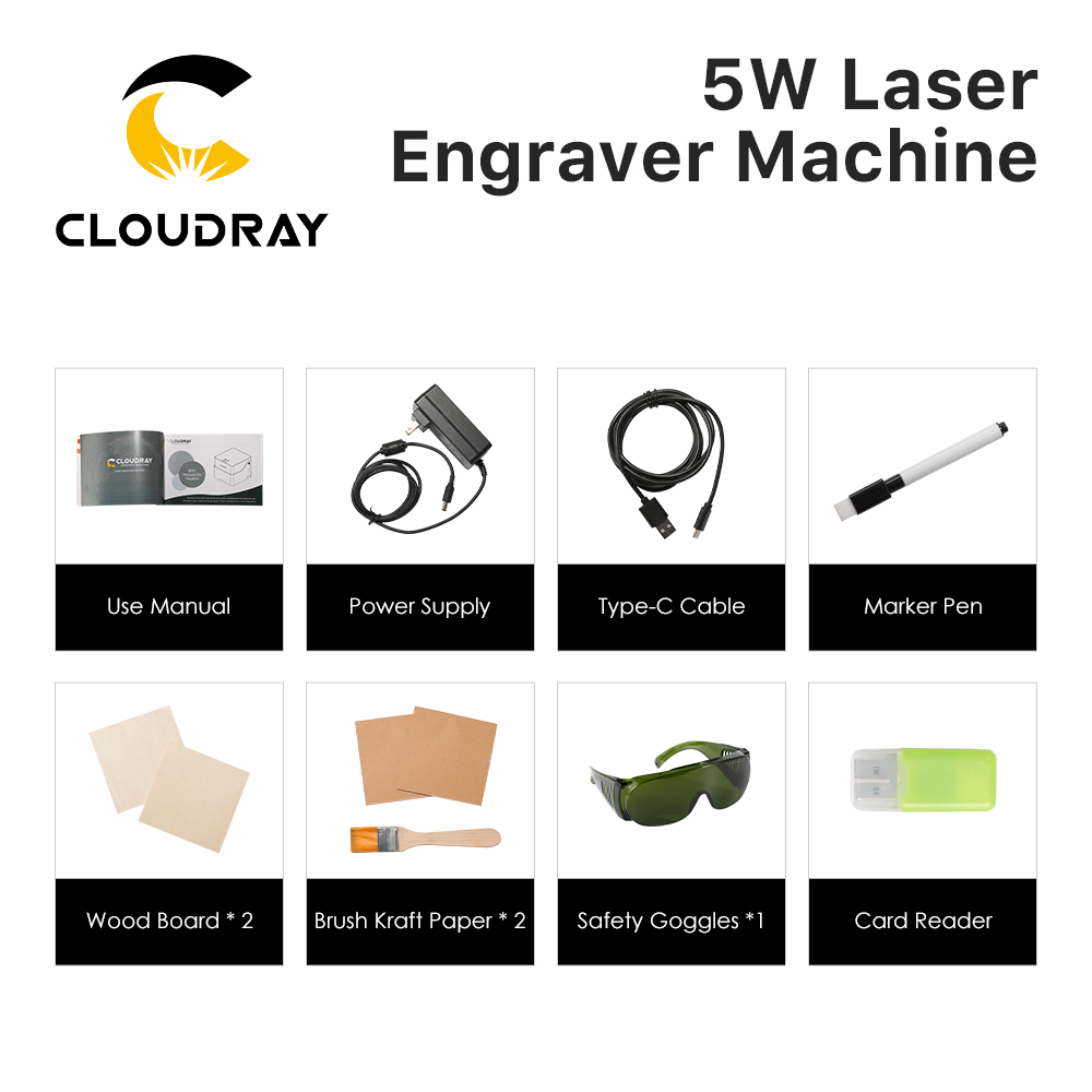 Cloudray Laser Engraver BM1 Ma - Industrial Laser Machines recension och pris