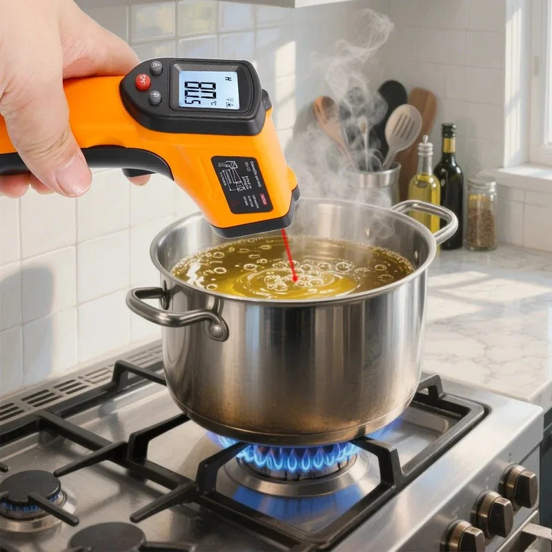 Handheld Infrared Thermometer  - Industrial Use Of Laser recension och pris