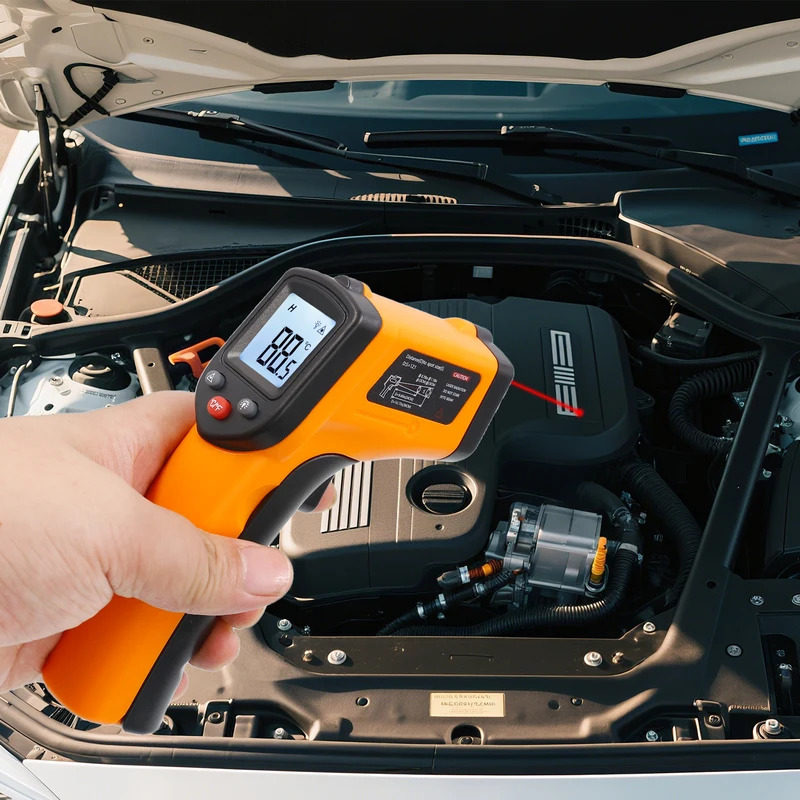 Handheld Infrared Thermometer  - Industrial Use Of Laser recension och pris