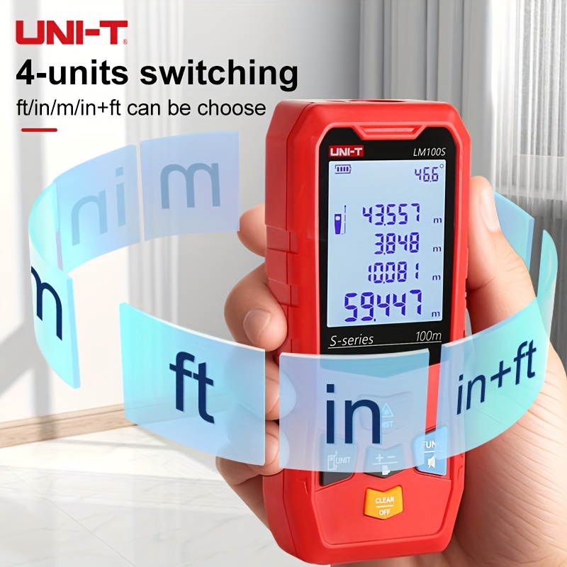 UNIT Laser Rangefinder LM40S/6 - Industrial Laser Tape Measure recension och pris